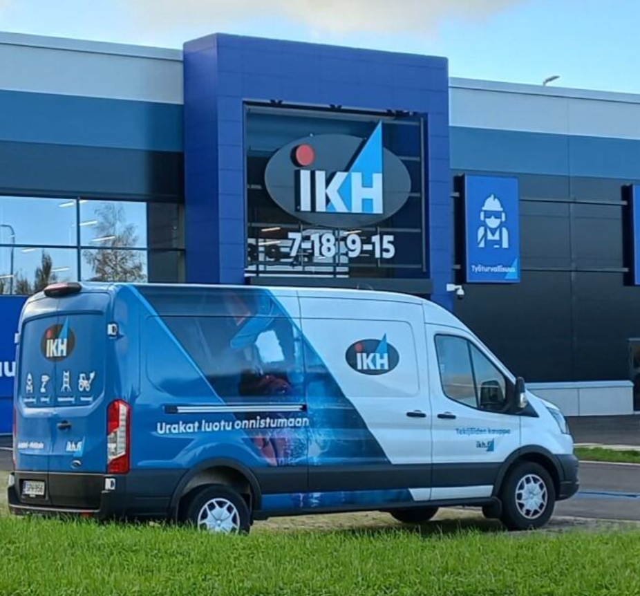 Signpost of IKH's Own Store Network is Growing in Finland 